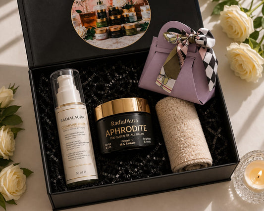 DUO SET :APHRODITE- The Queen of All Balms AND RADIALAURA CLEANSING BALM