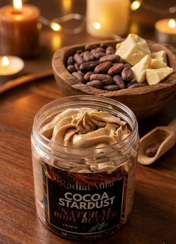 Sparkle & Indulge Cocoa & Glitter Body Butter – 150 g